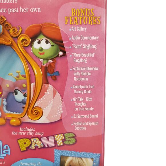 VeggieTales Sweetpea Beauty Girls after Gods Own Heart Christan Childrens Movies - Picture 3 of 10